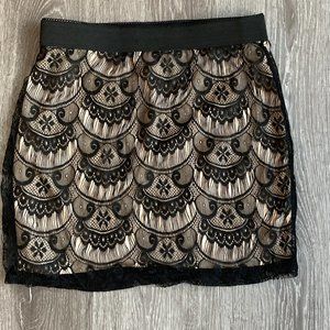 Xhilaration lacy skirt